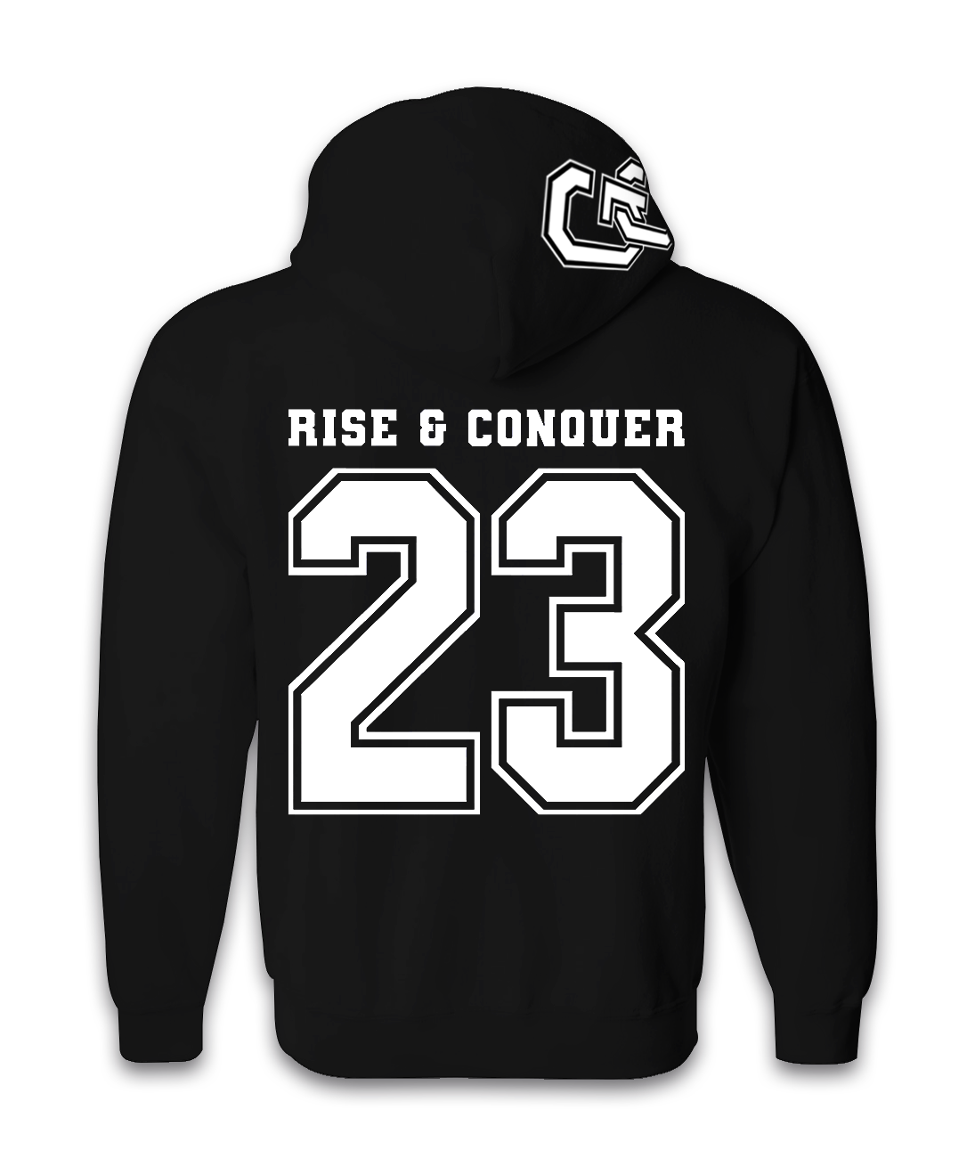 GDCMPLX Hoodie '23' [White on Black]